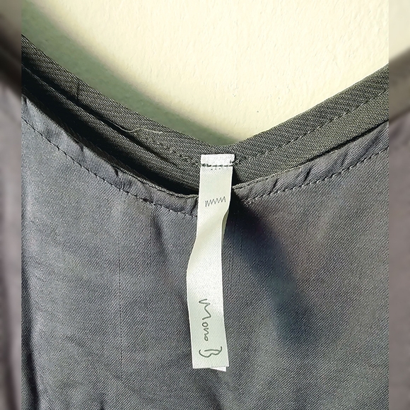 Mono B Olive Slip Dress (M) NWOT - Picture 2 of 2